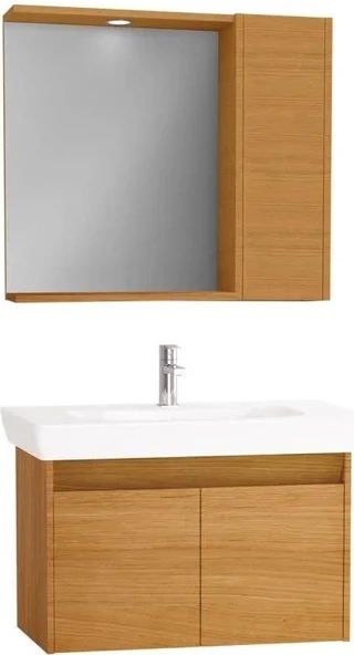 Vitra Step 85 cm Tik Banyo Dolabı Takımı 61533