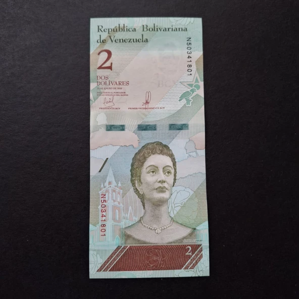 Escoines Koleksiyon 2 Bolivar 2018 Venezuela ÇİL eski yabancı kağıt para - 3996366edfe69dd90c - 5