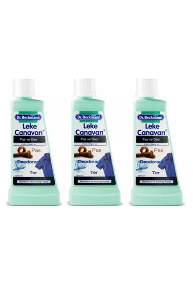 DR.BECKMANN DR.BECKMANN Dr Beckmann Pas Deodorant Ter Leke Canavarı 3x50 ml