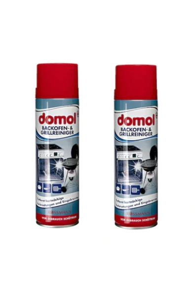 DOMOL DOMOL Fırın Ve Izgara Temizleyici Sprey 2 X 500 Ml