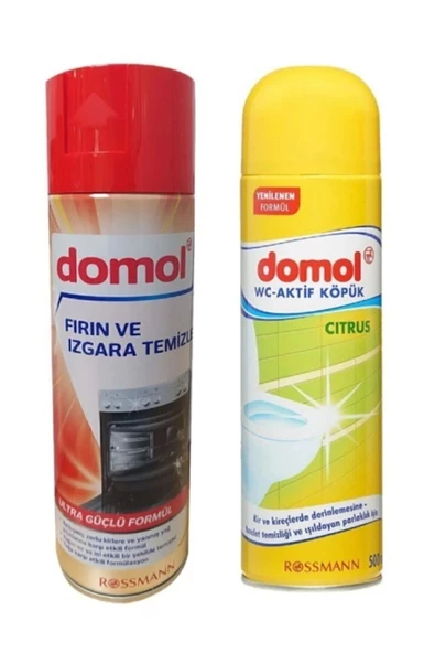 ROSSMANN ROSSMANN Domol Fırın Temizleme Ve Tuvalet Temizleme Köpüğü 500 ml