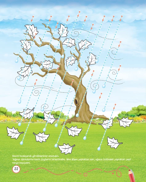 Düşündüren Eğlenceli Çizgiler (4-5-6 Yaş) - 3