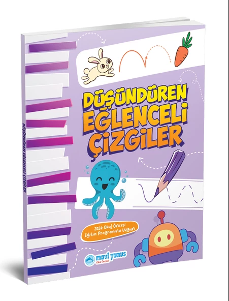 Düşündüren Eğlenceli Çizgiler (4-5-6 Yaş)