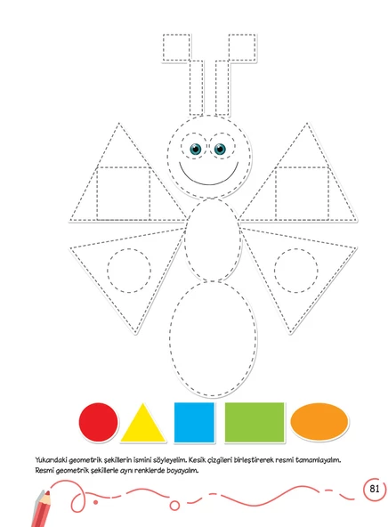Düşündüren Eğlenceli Çizgiler (4-5-6 Yaş) - 7
