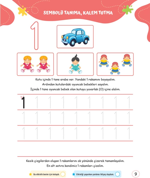 Okul Öncesi Düşündüren Eğlenceli Matematik (4-5-6 Yaş) - 3