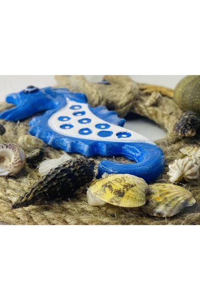 Daytona Denizatı Dekoratif Duvara Asılabilir-balkon-oda Süsleme Dekoru (mavi) - 5