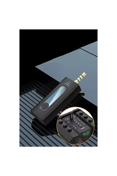 Daytona K35 Kablosuz Wireless Jaklı Tak Çalıştır Android Telefon Araç Uyumlu Çiftli Yaka Mikrofonu - 4