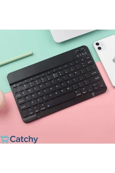 Daytona Mk-4 Kablosuz Ergonomik Apple Manyetik Tablet Kılıf Uyumlu Klavye Mouse Kiti(TürkçeQ Klavye) - 4