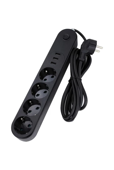 Daytona Gbx MG-101 10A 2500W Akıllı Akım Dengeleme 3xusb Termal Akım Korumalı Priz - 3