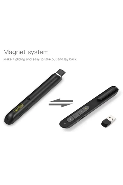 Daytona PP927 2.4ghz Wireless Presenter Lazer Sunum Kumandası Daytona - 3