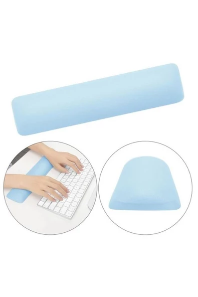 Daytona Sb-2 Ergonomik Klavye Mouse Bilek Desteği Ofis Oyun Kullanımına Uyumlu - Mavi - 3