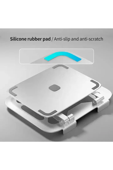 Daytona ZR-514 Alüminyum Katlanabilir 360 Derece Dönen Taşınabilir Laptop Standı - 5