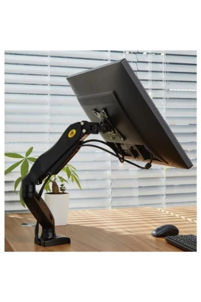North Bayou Nb F80 17-30 Lcd Led Monitör Tutucu Kol Amortisörlü Vesa Monitör Standı - 8