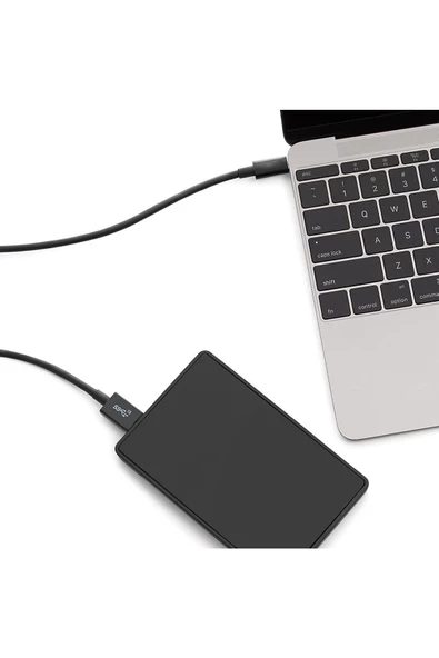 Daytona Usb Type-c To Micro B 3.1 Harici Harddisk Dönüştürücü Şarj Cihazı Aktarıcı Kablo(2M) 5242 - 3