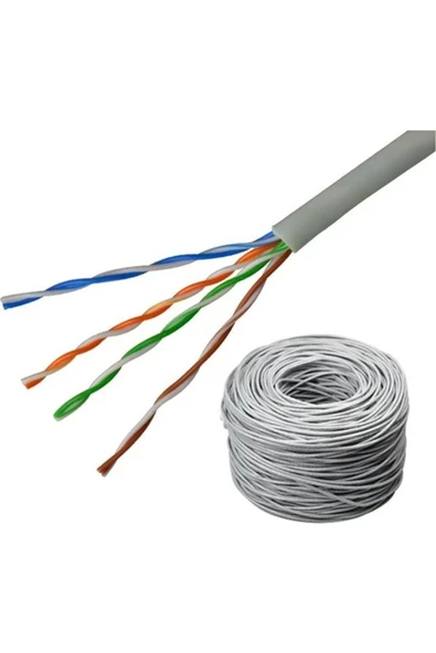 Daytona Tachı Gcc 305m Cat6 Utp Kablo,gri,23awg