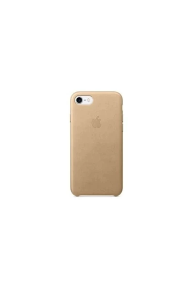 Daytona Apple Iphone 7/8 Telefon Uyumlu Ultra Slim Mikrofiber Deri Kılıf - Açık Kahverengi