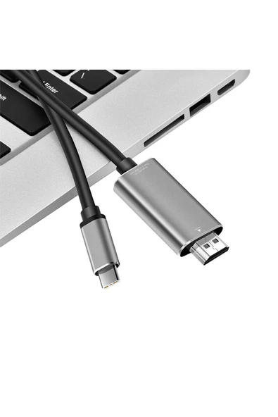 Daytona Ch-01 Type-c To 4k Ultra Full Hd Hdmı Usb-c Tak Çalıştır Görüntü Aktarım Kablosu-2m - 6
