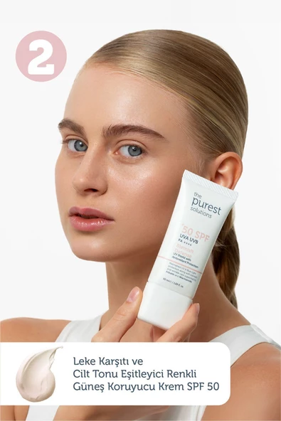 THE PUREST SOLUTİONS THE PUREST SOLUTİONS Leke karşıtı ve onarıcı bakım seti - Resim 5