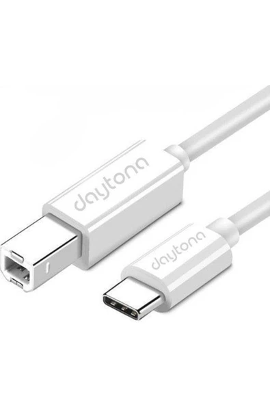 Daytona Tb1-2-1 1,0m Type-c=--usb B Çevirici Kablo Adaptör