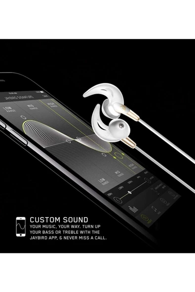 Jaybird Logitech Freedom 2 Kablosuz Kulakiçi Bluetooth Spor Kulaklık-beyaz - 6