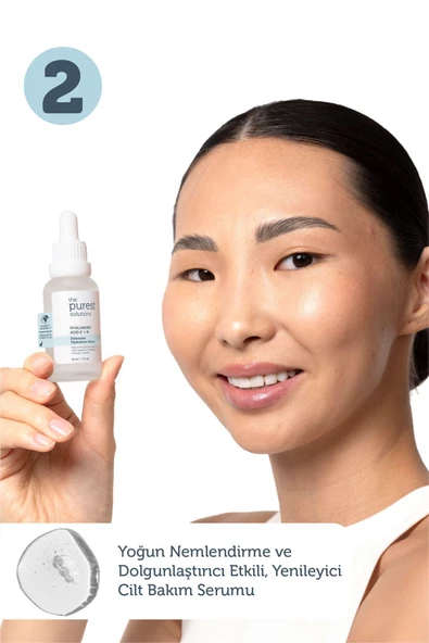 The Purest Solutions Karma Ciltler İçin AHA Peeling ve Niacinamide Serumlu Cilt Bakım Seti - 2'li Paket - Resim 5