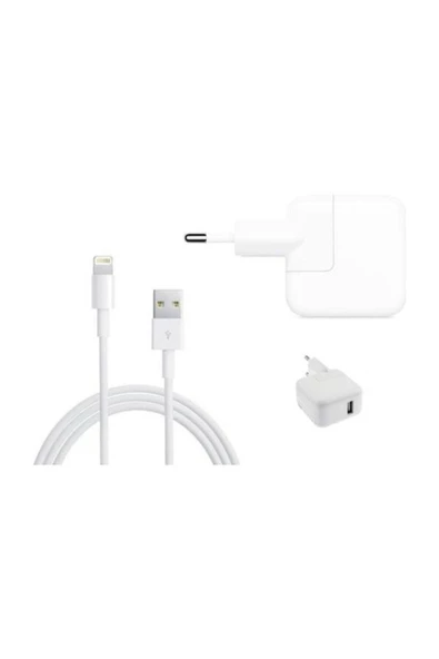 Daytona DaytonaTek Girişli Apple Ipad Air / Air 2 Şarj Adaptörü + Kablo - 2