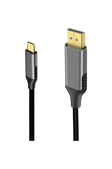 Daytona Görüntü Aktarım Kablosu K-01 Type-c To Display Port Dp 4k Hd 60hz -1.8m - 2