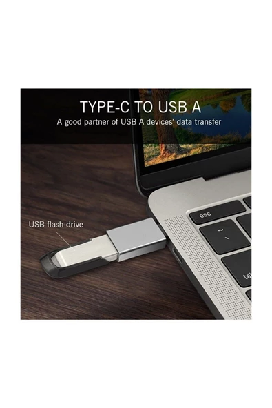 Daytona Dr01 Macbook Uyumlu Type-c -usb 3.0 Otg Usb Flash Driver Klavye Mouse Dönüştürücü Adaptör (2 ADET) - Resim 5