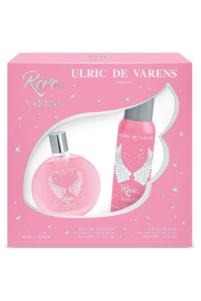 ULRİC DE VARENS ULRİC DE VARENS Rêve De Varens Set ( Edp 50 ml Deodorant Spray 125 Ml)