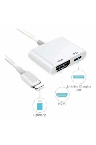 Daytona L8-hı Iphone Lıghtıng hdmı 4k 1080p Çev.