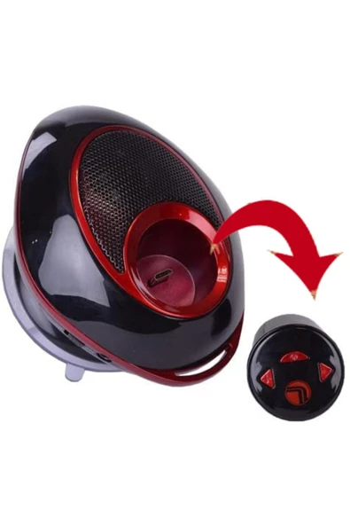 LYRİX Duo 2'si 1 Arada Bluetooth Receiver Ve Speaker - Kırmızı - 2