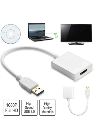Daytona Fc35 Usb 3.0 To Hdmı Çevirici Adaptör - 3
