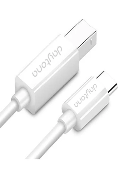 Daytona Tb1-1 Type-c To Usb B Telefon Bilgisayar Tablet Için Piyano Yazıcı Çevirici Kablo (1-metre) - 2