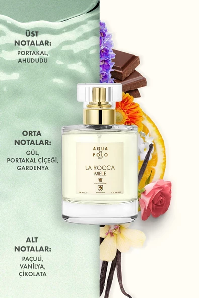 AQUA Dİ POLO 1987 AQUA Dİ POLO 1987 La Rocca Miele Edp 50 ml Kadın Parfüm Apcn000707 - 2