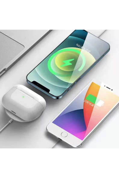 Daytona Iphone 12/12 Pro/ 12 Pro Max/ 12 Mını 5w/5w Uyumlu Kablosuz Wireless Şarj Ve 20w Adaptör Seti - 3