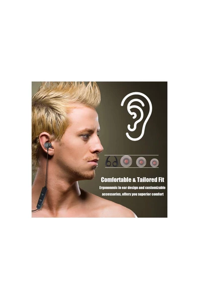 woosic Woosıc N900 Manyetik Kulakiçi Bluetooth Kulaklık 2 Adet - 4