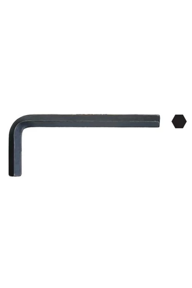 Daytona Ck96 9 Parça Krom Kaplama - Cr-v - Kısa (120MM) Alyan Anahtar Takımı - 3