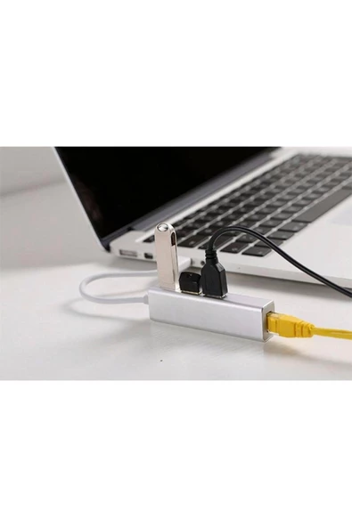 Daytona Fc06 3 Bağlantı Usb3.0 To 3usb3.0 10/100/1000 Mbps Ethernet Kablolu Çevirici - 4