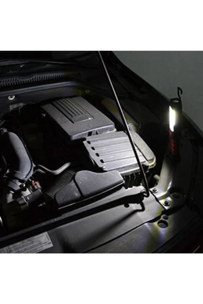 Daytona Mobile Mst1000 52 Led 360° Kablosuz Şarj Edilebilir Çalışma Kamp Seyahat Tamir Lambası-siyah - 6