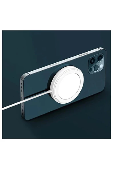 Daytona Iphone 12/12 Pro/ 12 Pro Max/ 12 Mını 5w/5w Uyumlu Kablosuz Wireless Şarj Ve 20w Adaptör Seti - 8