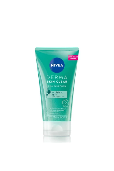 NIVEA NIVEA Nıvea Derma Skin Clear Sivilce Karşıtı Peeling 150 ml