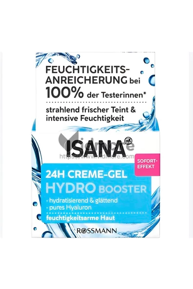 ISANA ISANA Hydro Booster Nemlendirici Jel Krem, Yoğun Bakım Etkili 50 ml - 1