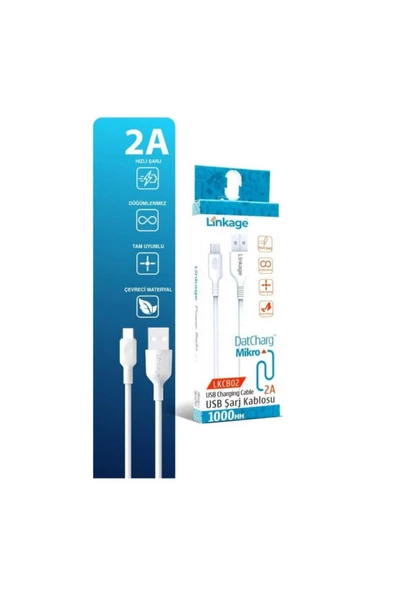 LİNKAGE Lkcb-02 Micro Usb Şarj Ve Data Kablosu - Resim 5