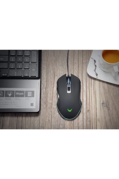 Daytona T40 2400 Dpı Rgb Işıklı Profesyonel Kablolu Optik Oyuncu Mouse - 6