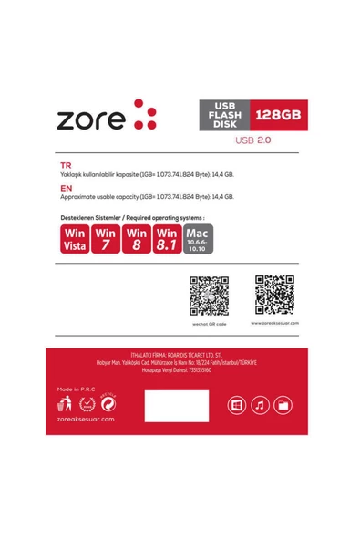 PURPLE SECRET Zore Metal Usb Flash Disk 128Gb - 2