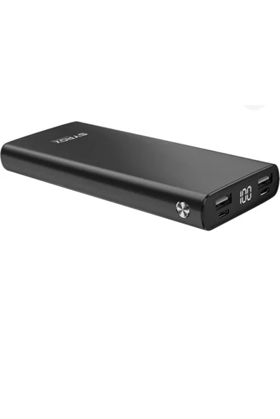SYROX Pb117 10.000 Mah Led Ekran Powerbank Ince Kasa Metal - Resim 3