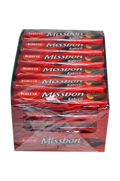 Missbon Kahve Aromalı Bonbon 43Gr X 24 Adet