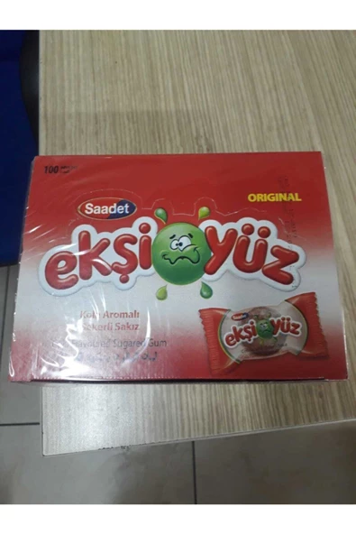 LEVAMİ ATÖLYE Ekşi Yüz Sakız 100'Lü Kolalı - 2