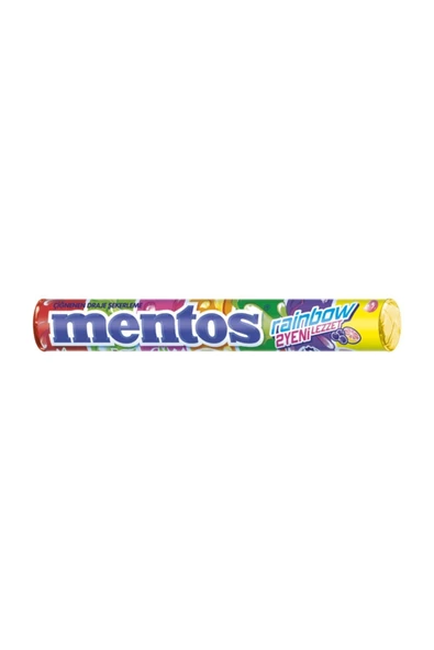 MENTOS Stick Rainbow 20 Adet X 37,5 Gr