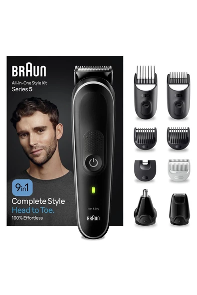 Braun Series 5 MGK5420 9'u 1 Arada Erkek Bakım Seti